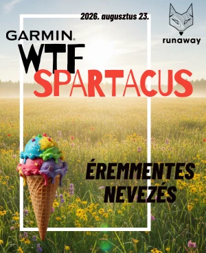 ÉREMMENTES terep 14 km Garmin WTF Spartacus 2026